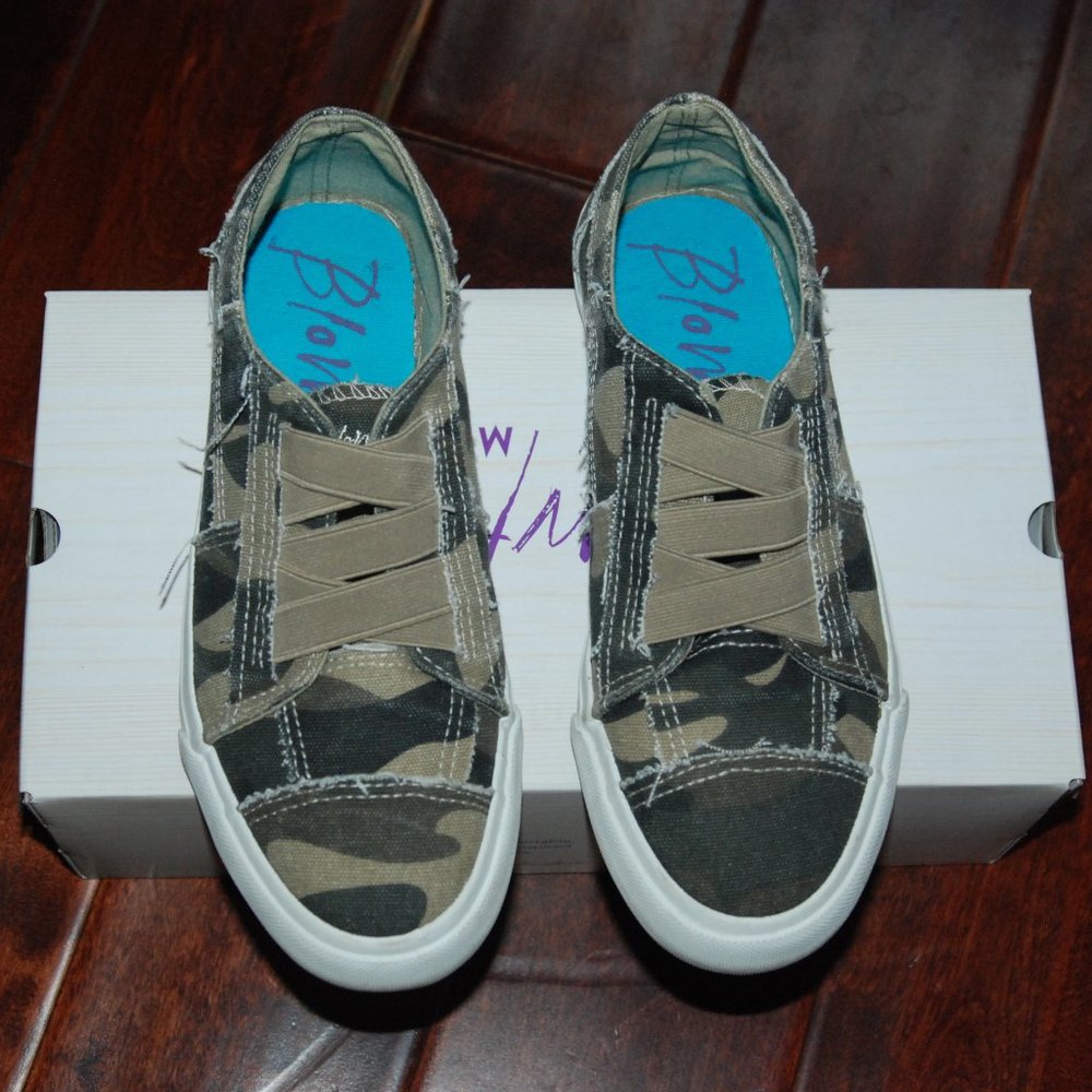 Blowfish Malibu Natural Camouflage Canvas Sneaker